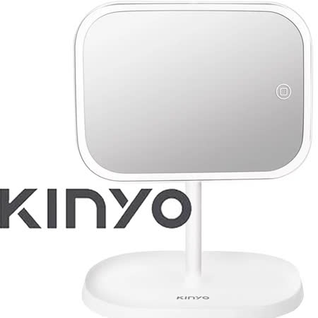 【KINYO】LED觸控調光化妝鏡 BM-077♒90B016
